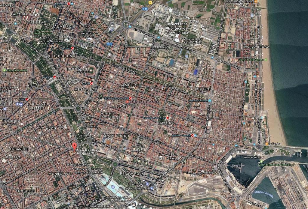 Valencia Centro Wifi Daire Dış mekan fotoğraf